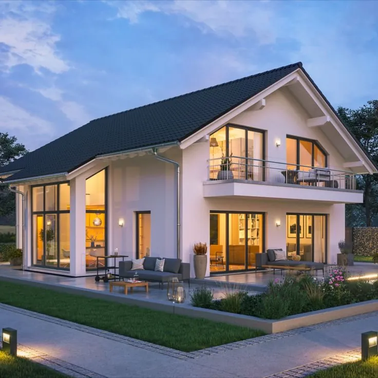 Haus, das energetisch gereinigt wird